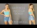 Short con strass || modificar jeans || Transforma tus prendas