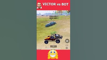 VICTOR vs BOT in bgmi😂funny #shorts #amop
