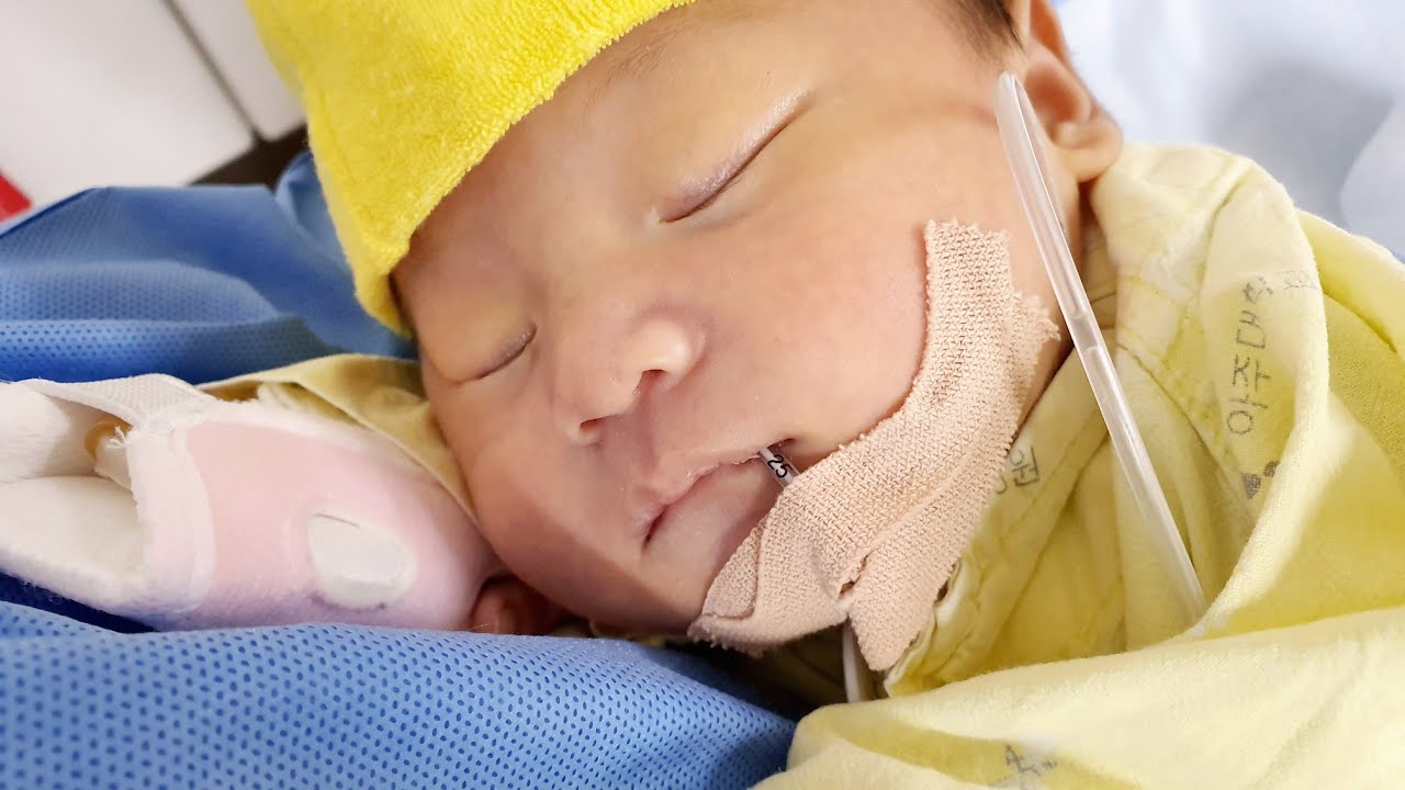 신생아 유문협착증 수술 입원 일기 / 아주대병원 / 생후 32일 아기 / 분수토