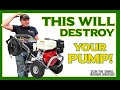 Top Reasons Your Pressure Washer Pump Is Destroyed &amp; Has No Pressure!