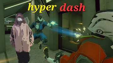 playing hyper dash for the first time!