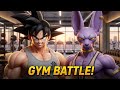 Goku &amp; Beerus Hit the Gym… This Got INSANE 💥