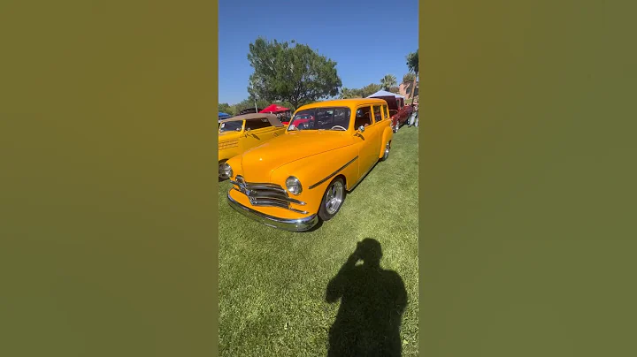 50 Plymouth Suburban #plymouth #suburban #vintagecars #carshow #hotrod #lasvegas