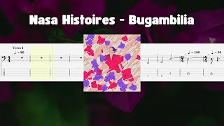 (BASS TAB) Nasa Histoires - Bugambilia | Tutorial