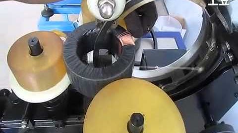 YIBO CNC Current transformer winding machine,winding proccess