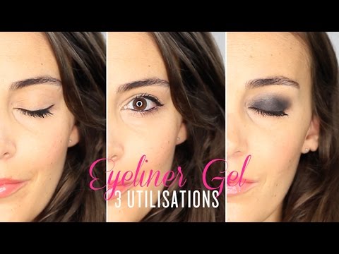 Vidéo: 3 façons de faire un eye-liner en gel