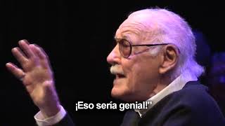 La historia de cómo nació Spiderman, por Stan Lee (subtitulado)