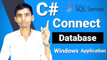 How to Connect Windows Application with Database in c# | ADO .NET | SQL Server tutorial in Hindi