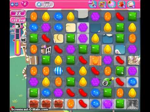 Candy Crush Saga Level 147 3 Star No Boosters - YouTube.