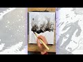 Inking timelapse - STARRY NIGHT WITH SASQUATCH