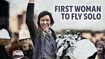Rare Footage: Amy Johnson’s Hero’s Welcome in Colour