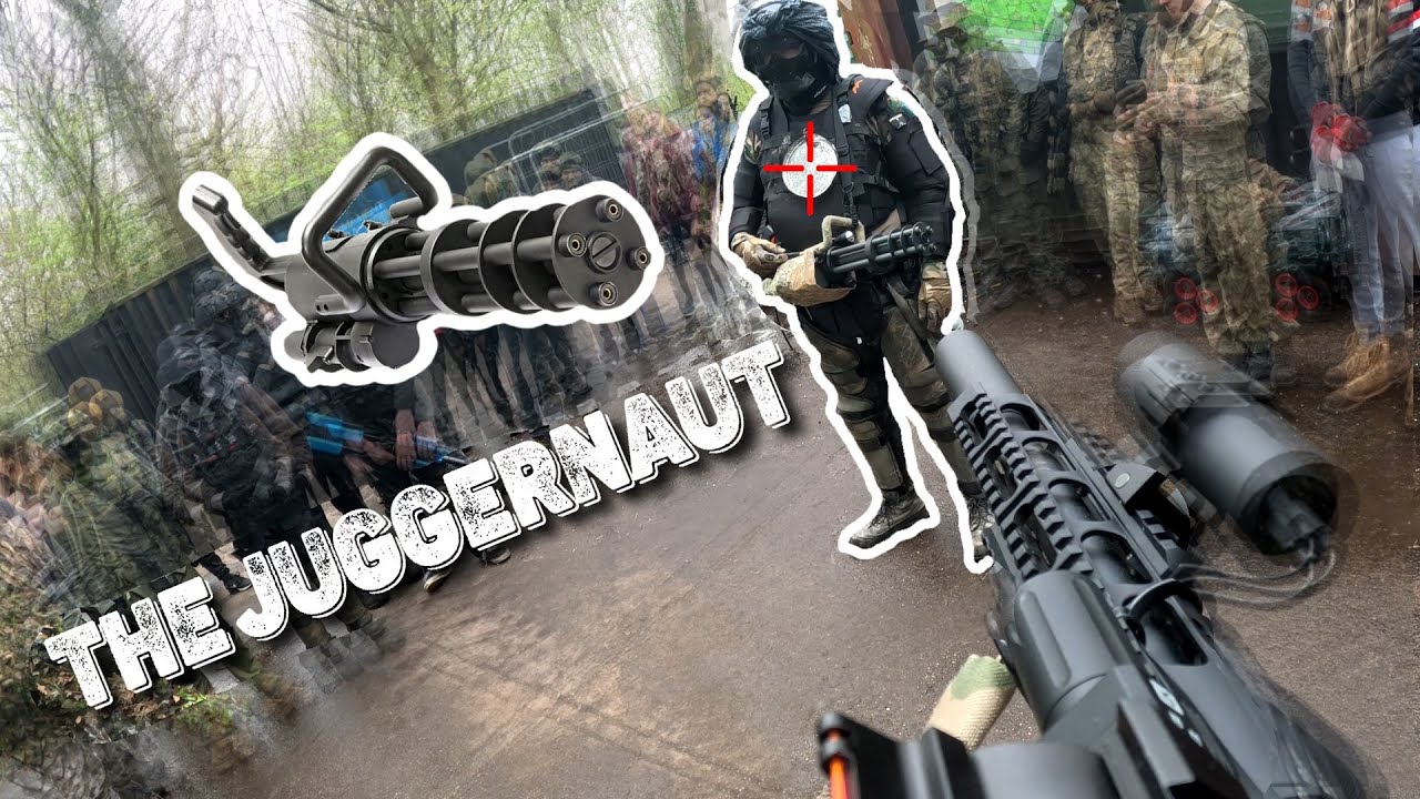 The JUGGERNAUT! destroys us at Pheonix Airsoft!