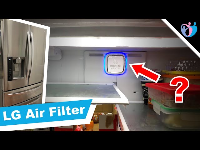 How to replace Fresh Air Filter on LG Refrigerator