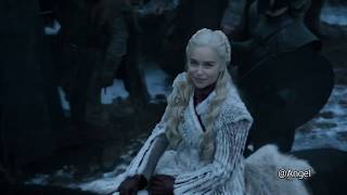 Game of Thrones~Season 8: Episode 1~ Dragons arrive at Winterfell and Jon Snow rides a dragon!