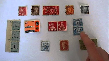 How do I find the value of old stamps?