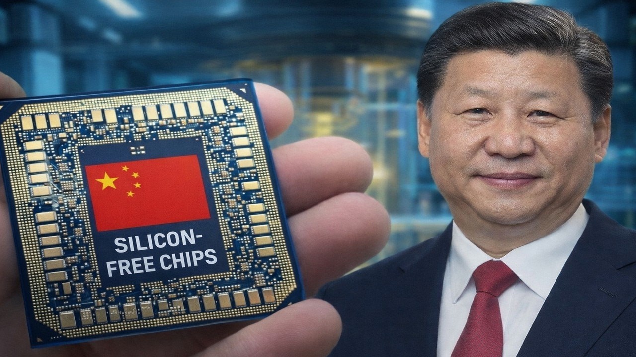 China Begins Mass Production of Silicon-Free Chips.