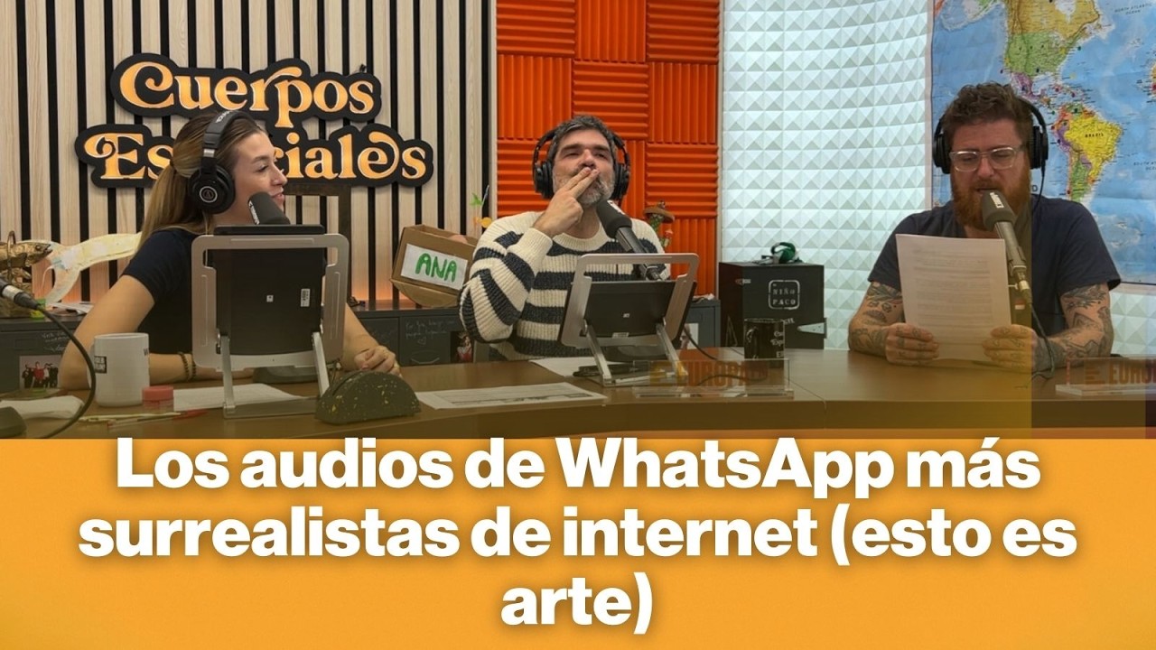 Los audios de WhatsApp más surrealistas de internet (esto es arte)
