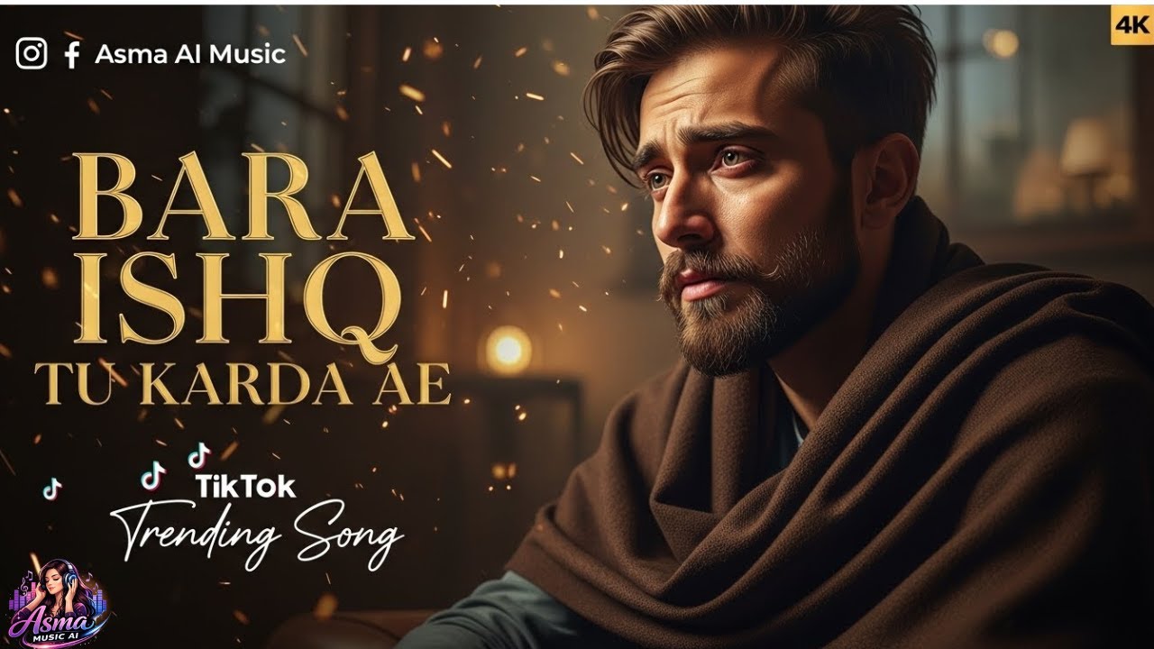 Bara Ishq Ishq Tu Karda Ae 💔  Heart Touching Punjabi Sad Song  TikTok Viral 2025  Asma AI Music