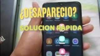 La barra de notificaciones de mi Samsung desapareció Solución 2025 screenshot 2