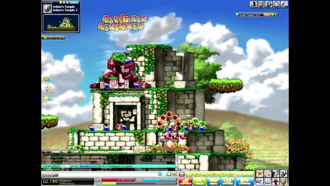 Maplestory Training Guide