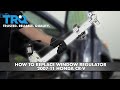 How To Replace Window Regulator 2007-11 Honda CR-V