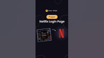 CSS Netflix Login Page in 60 Seconds! 😲🔥 (Clone) #netflix #shots #html #css