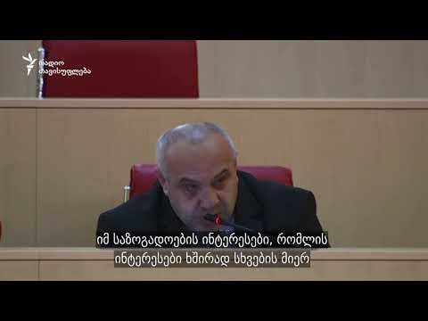 „ქართული ოცნების“ დეპუტატის ჰომოფობიური განცხადება პარლამენტის ტრიბუნიდან