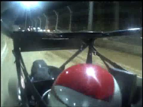 Western Springs Midget challenge in car video