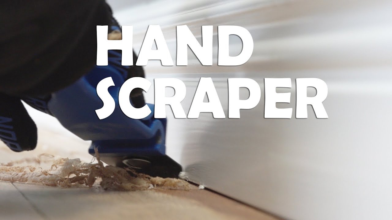 Reach Floor Edges Stay Sharp Norton Hand Scraper Kit Youtube