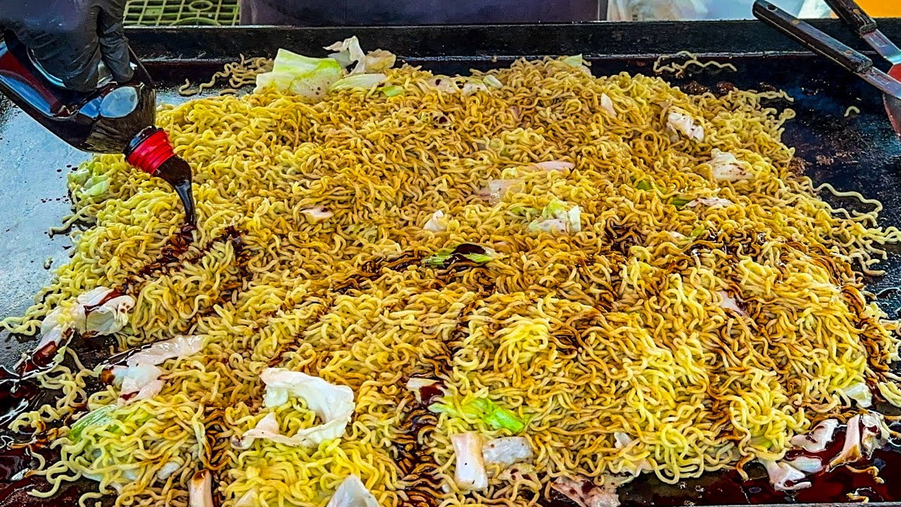 あちらこちらで作る色々焼きそば