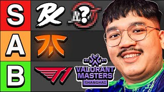 Jawgemo ranks teams from VCT Masters Shanghai!