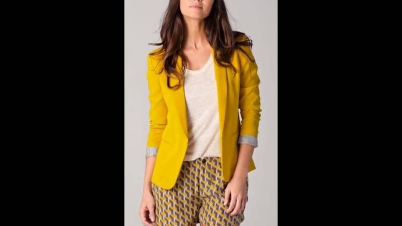 Espectaculares diseños en chaquetas para dama