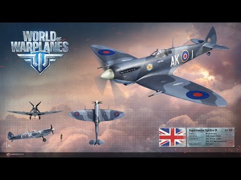 Истребитель Spitfire IX в World of Warplanes