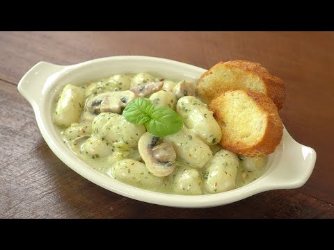 바질크림떡볶이