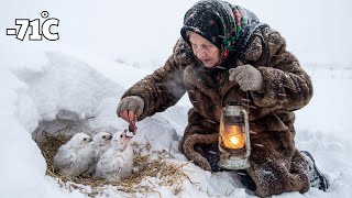 Surviving at 71°C | A 90 year old woman helps starving snowy owls during a harsh Siberian winter