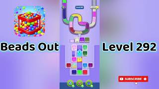 🎮 Beads Out Level 292 Walkthrough 🧩 | Tricky Bead Puzzle Solution | Mini Boss