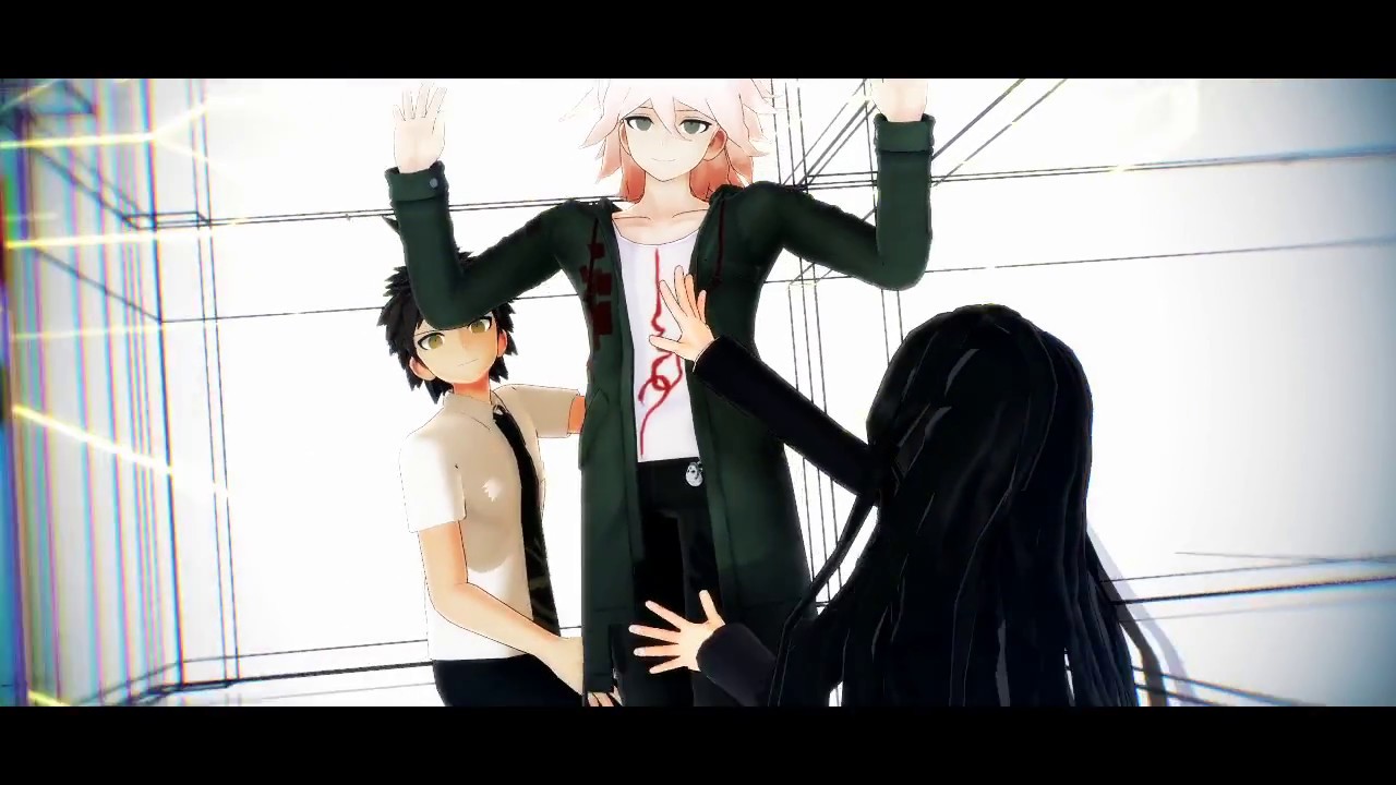 ダンガンロンパmmd 日向君とネタバレな３人で虎視眈々 Youtube