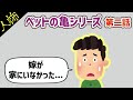 嫁の様子を見に部屋に行ったら、そもそも家にいなかった【ペットの亀シリーズ第２話】