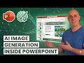 Automatically Generate Images Inside Powerpoint - with A.I.