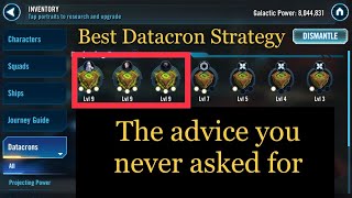 Best Datacron Advice - SWGOH