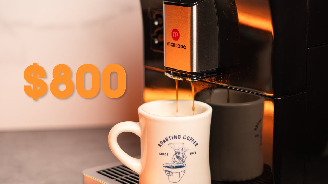 Super-Automatic Espresso Maker Machine with Milk Frother – The Curiosity  Cafe