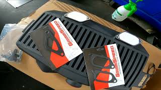 Stock Turbo VA STI top mount vs. Grimmspeed Top Mount intercooler