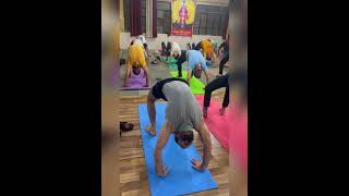 Chakkrasana back workout #yoga #backworkout #chakrasana #backbends #vyasyogacenter