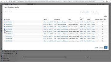 Kalenis LIMS & ERP: Sample Plan Demo