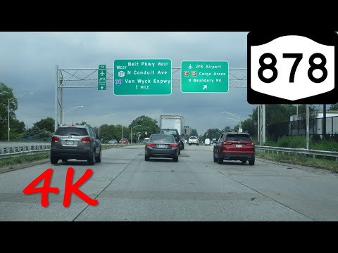 ⁴ᴷ Nassau Expressway (NY 878) westbound (Queens Section