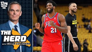 Colin Cowherd-Warriors Need to RELAX...Joel Embiid's MVP Shows Triple Doubles Mean Less