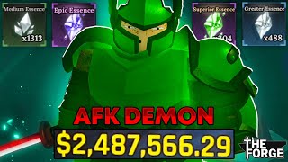 Making OP FREE MONEY/ESS/EXP Armor In The Forge (Roblox)