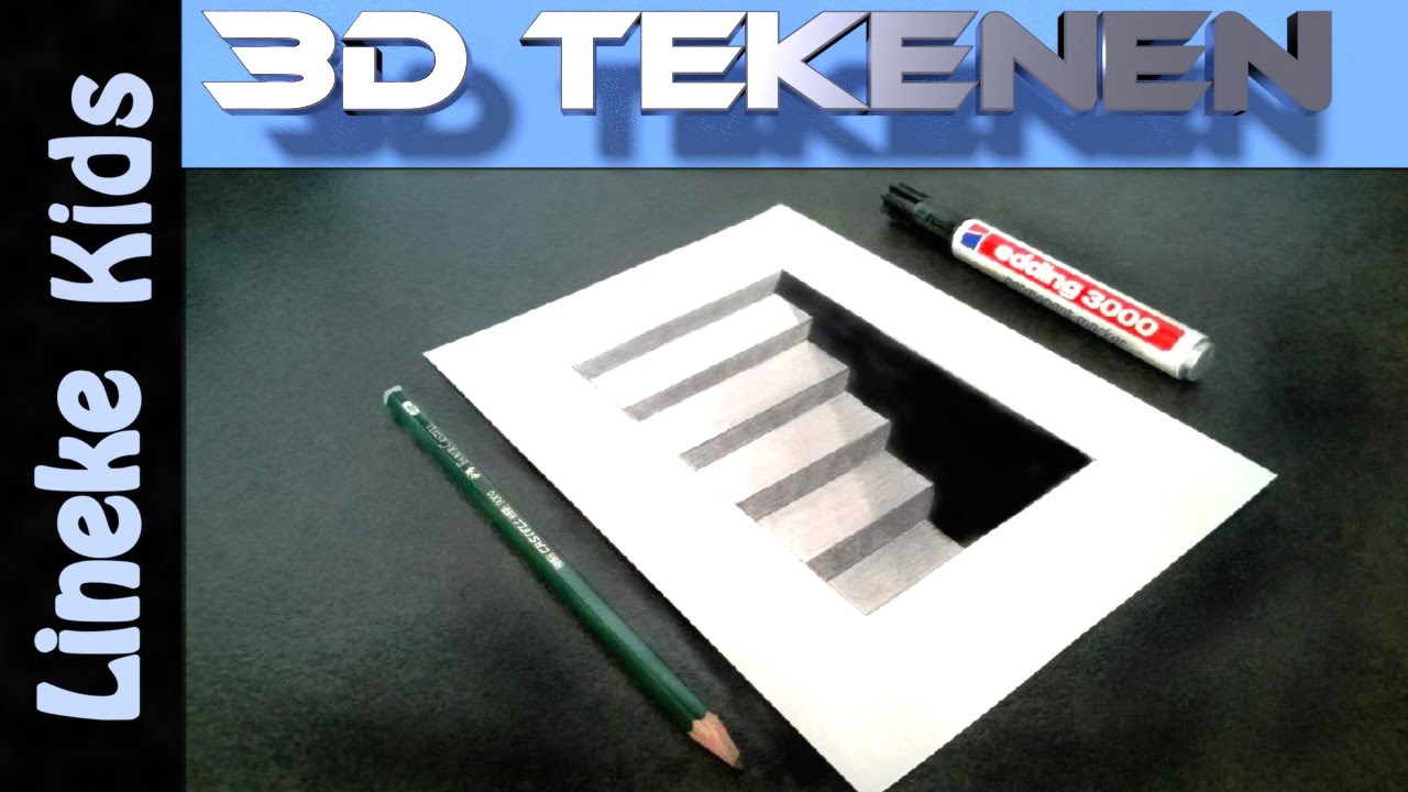 Gewond raken Woord Rust uit 3D tekenen voor beginners KELDER TRAP - YouTube