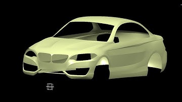 CATIA V5 (Part 3) BMW 220 coupe SURFACE modeling #Automobile Design