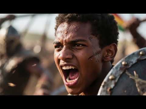 EMPEROR MENELIK TROOPS FAMOUSLY CRUSHED ITALY IN A BATTLE